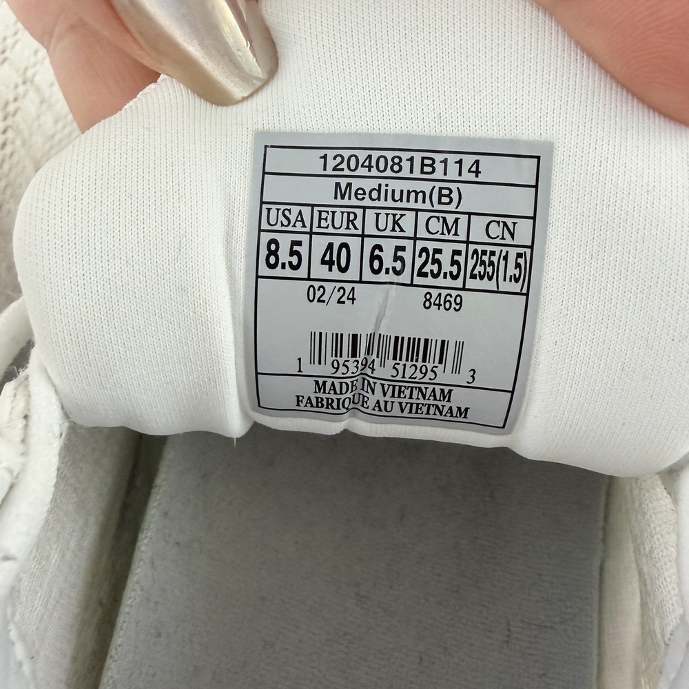 Brooks Glycerin 21 Women's Running Shoes White Gum Size US 8.5 Medium B - Picture 8 of 9